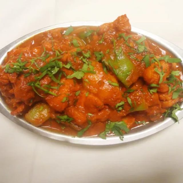 Chicken Jalfrezi.