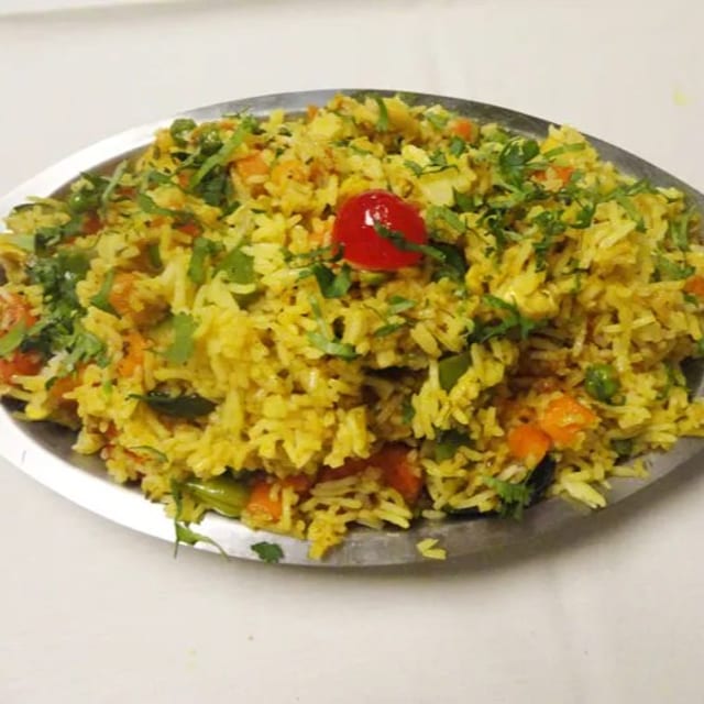 Vegetable Biryani.