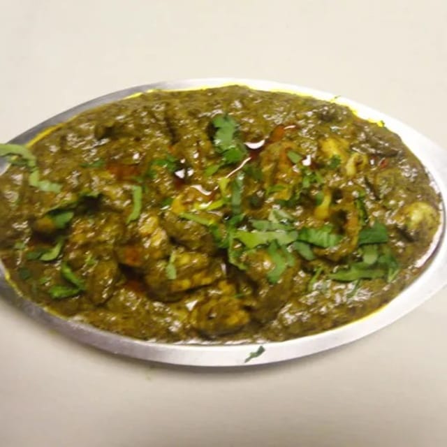 Shrimp Saag.